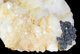 Orange Quartz Crystal Cluster - Diamond Hill, SC #81312-3